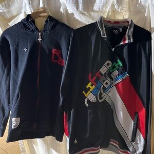 2 L.R.G ZIP-UPS